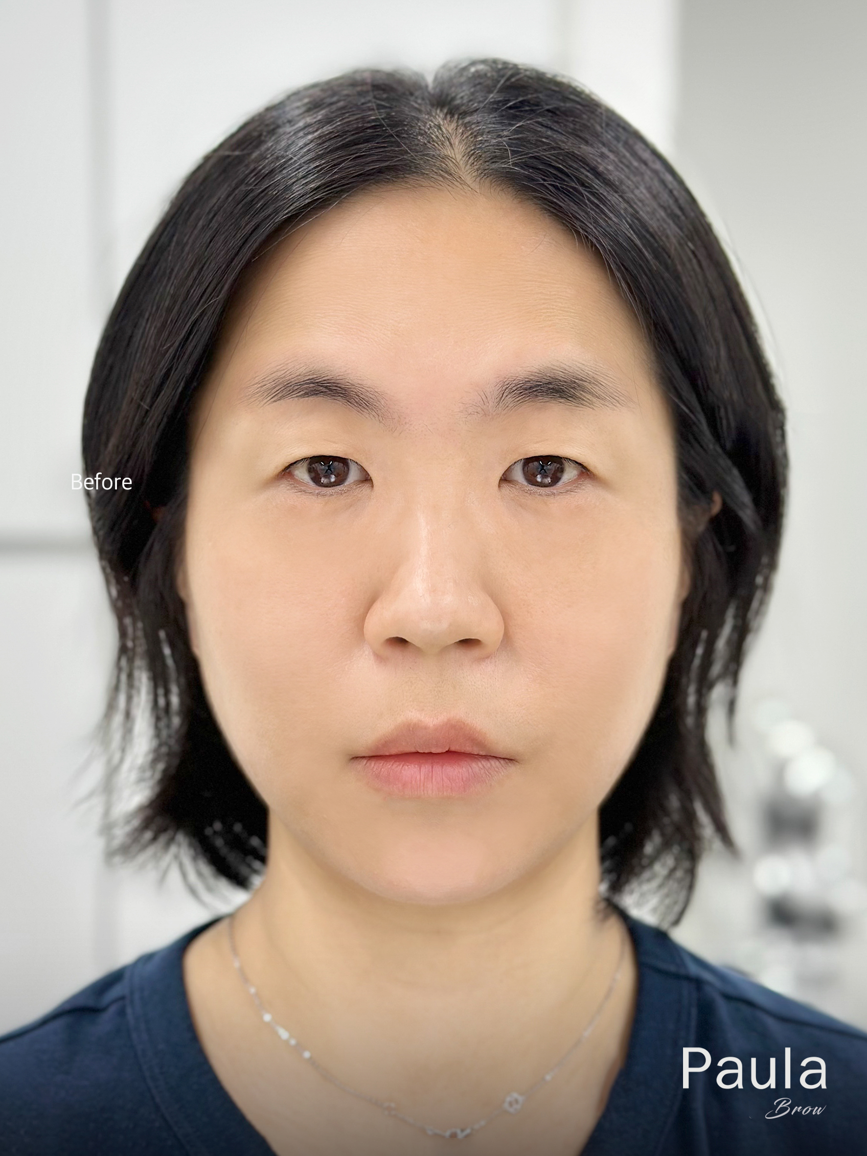강남구 반영구/눈썹문신 폴라브로우 전후 (Before)